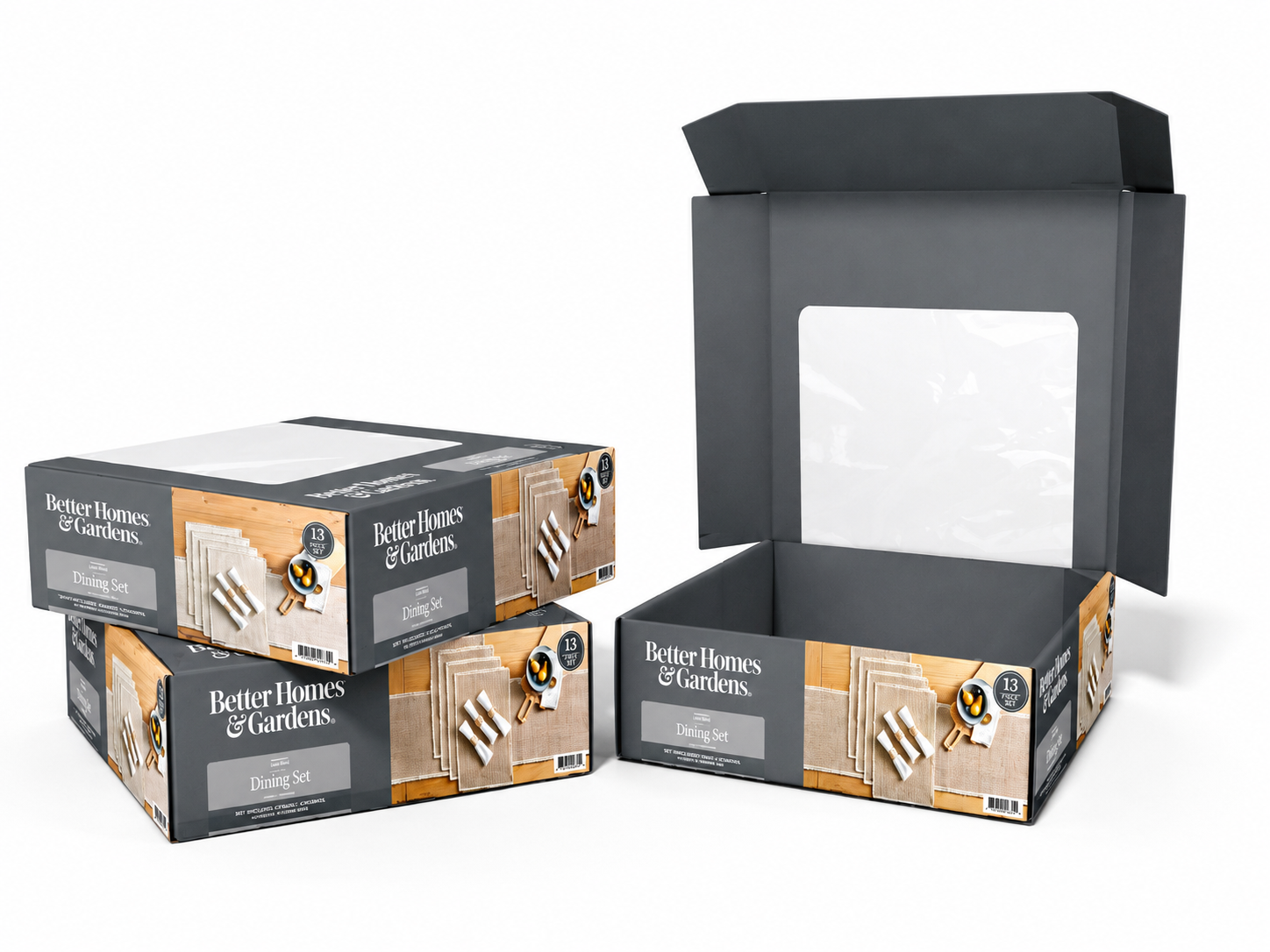 Printed corrugated carton sample 1
