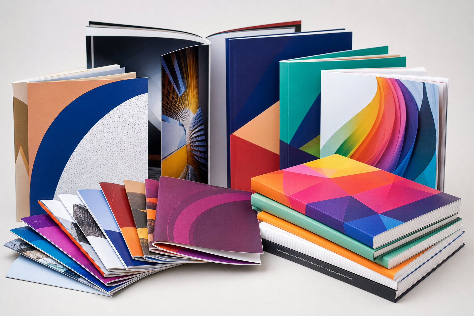 Small quantity printed books, labels and packaging samples